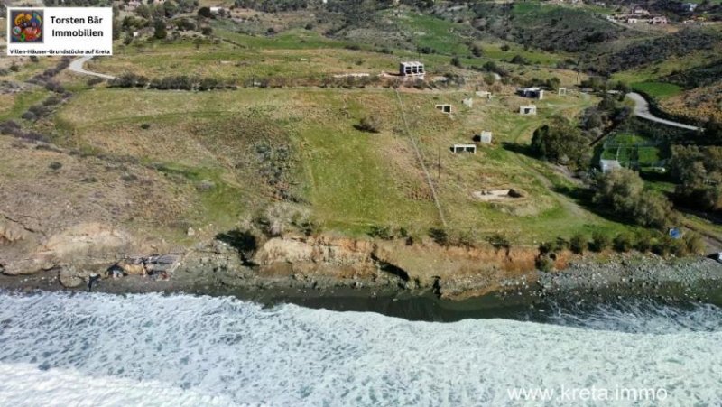 Lentas Kreta Lentas, Das Grundstück 12.000m² – Reines Potenzial direkt am Meer Grundstück kaufen